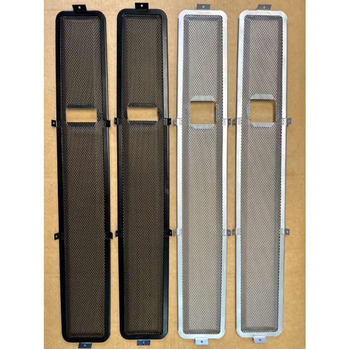Fly Screen Dash Vent - Zinc