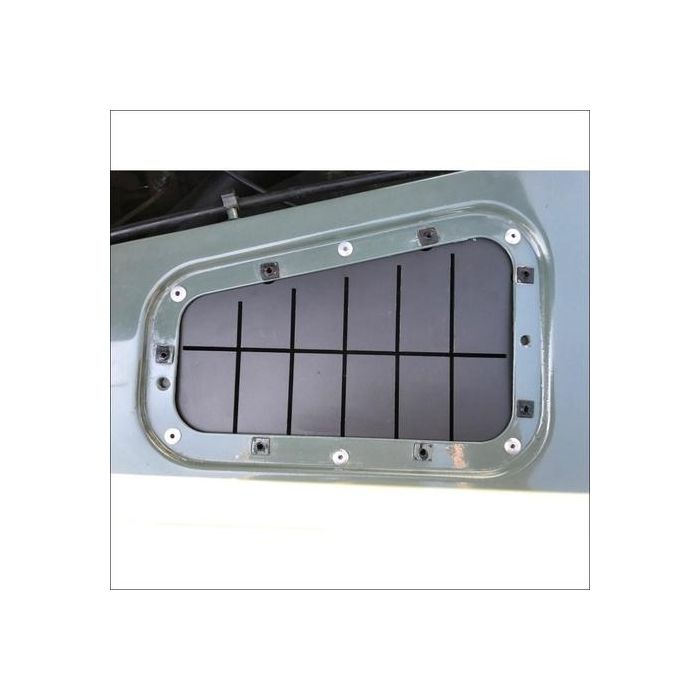 Wingtop Bonnet Cable Guard - Stainless Steel