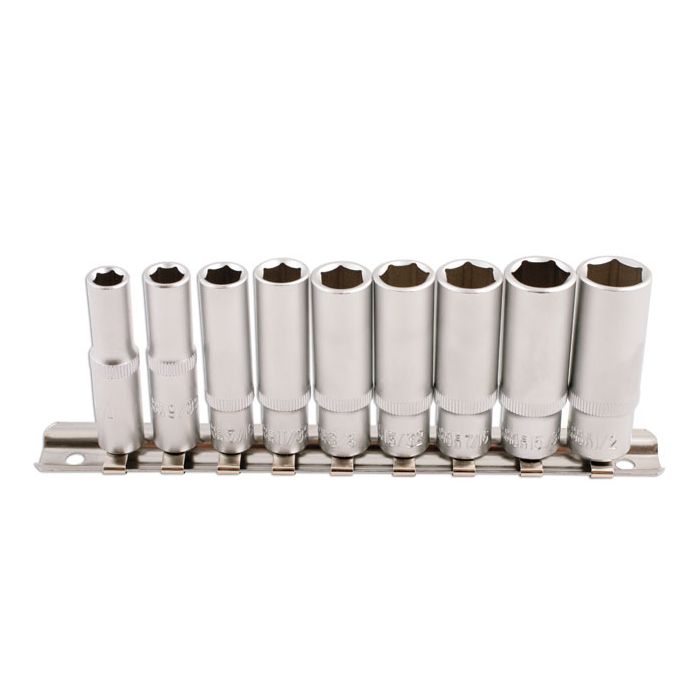 AF Deep Socket Set 1/4D 9pc - Paddock Spares