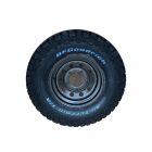 265/75R16 BF Goodrich All Terrain T/A KO2 Tyre Fitted and Balanced on 16x7 Anthracite Modular Steel Wheel - Writing on the Outside CURRENTLY OUT OF STOCK, DUE JULY 2023