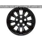 18x8 Saw Tooth Style Alloy Wheel - Black