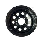  18x8 Saw Tooth Style Alloy Wheel - Black Land Rover with 18x8 Saw Tooth Alloys Saw tooth alloy wheel for Land Rover 18x8 Saw Tooth Style Alloy Wheel - Black