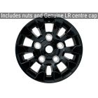 16x7 Saw Tooth Style Alloy Wheel - Black