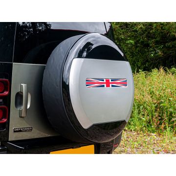 Spare Wheel Cover Sticker - Union Jack Design