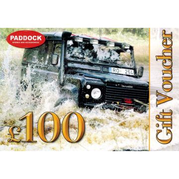 100 GBP Gift Voucher - Printed Voucher