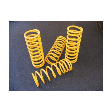 Britpart Heavy Duty Yellow Front Coil Springs - Standard Height - pair