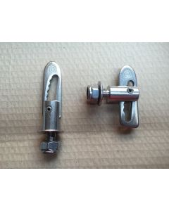 Stainless Steel Rear Tailgate Anti Luce Drop Lock Pinset