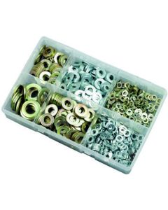 Assorted Box of Flat Washers - Metric