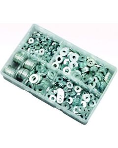 Assorted Box of Flat Washers - Imperial - Large OD