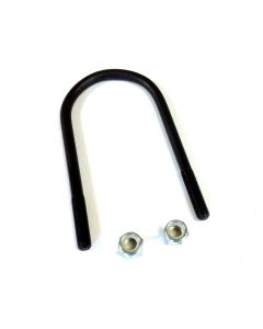 U bolt and nuts-SWB petrol front (curved)