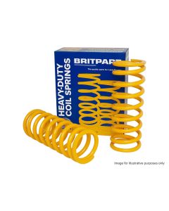 Britpart HD Yellow Coil Springs (pair) 110 only - Rear 420lbs/inch - SPECIAL OFFER