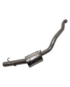 Exhaust Silencer Rear - Stainless steel 