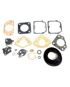 Carburettor gasket kit with jet and diaphragm
