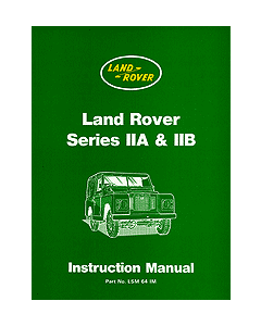 Land Rover Series 2A/2B Official Owners Handbook