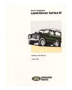 Land Rover Series 3 Official Parts Book 