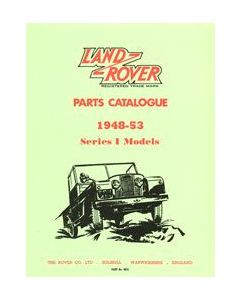 Land Rover Series 1 1948-53 Official Parts Book