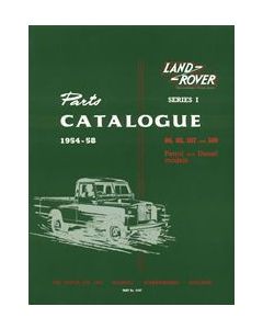 Land Rover Series 1 1954-58 Official Parts Book
