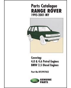 Officiel Workshop Service Repair Manual Land Rover Range Rover P38 1994-2001 