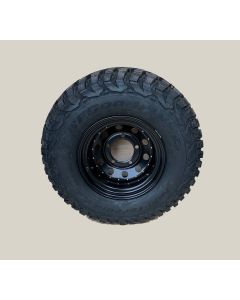 285/75R16 BF Goodrich Mud Terrain T/A KM3 Tyre Fitted And Balanced On 16x10 Black Modular Wheel 