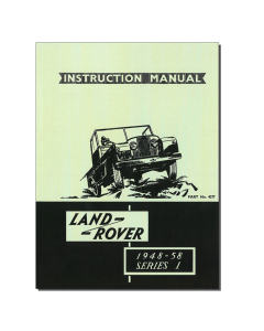 Series 1 Instruction Manual - DA1625
