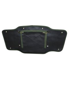 Radiator Muff - Series 2A and 3 lights in wing - black with green edging
