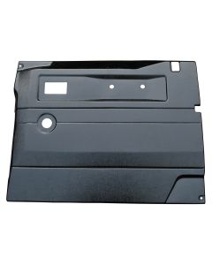 ABS Plastic Door Card - RH Black with manual windows