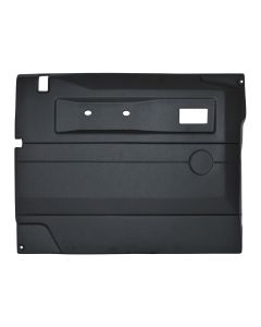 ABS Plastic Door Card - RH Black with electric windows