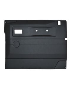 ABS Plastic Door Card - LH Black with electric windows