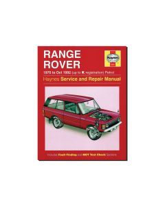 Haynes Workshop Manual - Range Rover V8