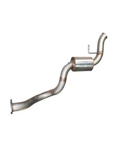 Stainless Steel Double S Rear Silencer - Def 90 - TD5 and TDCI 
