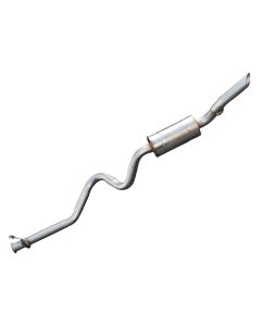 Stainless Steel - Double S Rear Silencer - 110 Def - 300Tdi  