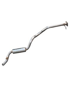 Stainless Steel Double 'S' Rear Silencer - 110 Def - 200 TDi 