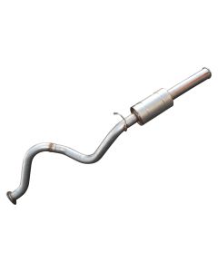Stainless Steel Double S Rear Silencer - Discovery 2- TD5