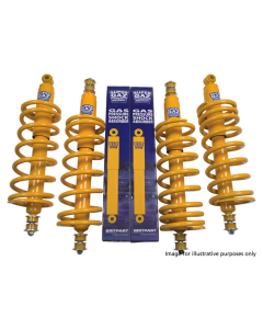 Britpart Standard Height Heavy Duty Coil Springs and Shock Absorbers Kit - Def 110 to WA159806