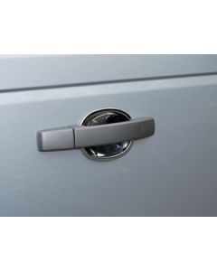 Door Handle Bowl Chrome - Set of 4