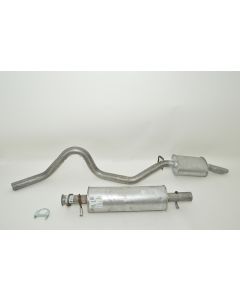 Intermediate silencer and rear tailpipe and silencer - 300TDI non catalyst from MA647645