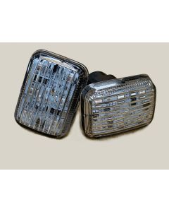 Tuff-Rok Clear LED Side Repeaters - Early Defender / D1 / P38