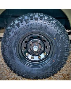 235/85R16 Comforser CF3000 Mud Terrain Tyre Fitted and Balanced on 16x7 Black Modular Steel Wheel