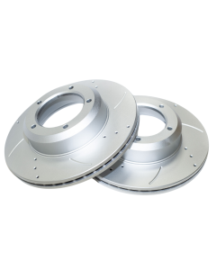 Slotted and Drilled Discs (pair)