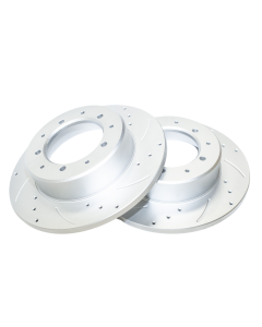 Slotted and Drilled Discs (Pair)
