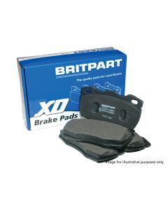 Front Brake Pads, Axle Set - Britpart XD