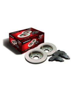 Front Discs and Pads Kit Mintex - Disco 2 