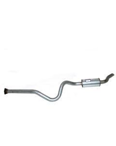 Rear Tailpipe and Silencer - 110