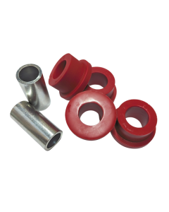 Polybush A Frame Bushes - Pair - Red