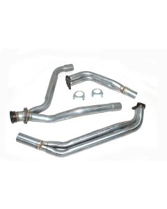Front downpipes and Y pipe assembly - V8 3.9 EFI non catalyst auto from GA399973 (not CSK model)
