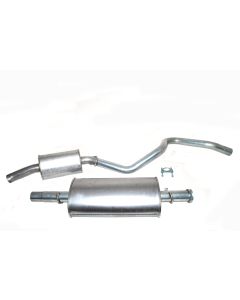 Intermediate silencer and rear tailpipe and silencer - VM Turbo diesel from GA399973