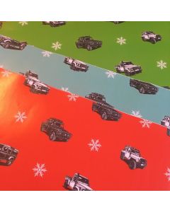Industry & Supply Land Rover Christmas Wrapping Paper Colours