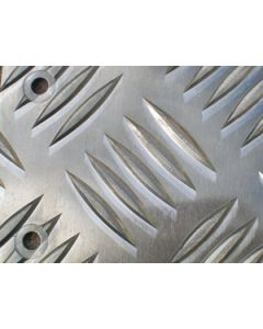 Defender Wing Top Protectors - 2mm Superior Chequer Plate