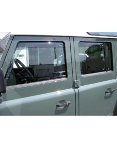 Climair Wind Deflectors - Defender Front Pair - CURRENTLY OUT OF STOCK, NO DATE