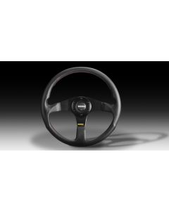 Momo TUNER Black Steering Wheel - 350mm